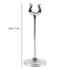 Party Dekoration Edelstahl Tisch Nummern Halter U-Form Verdickt Kartenhalter Rutschfeste Basis 7,9 Zoll Menü Clip Ständer Restaurant