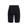 Under Armour Logo Elastic Waist Slim Fit Casual Shorts Women Shorts Black 1377097-001