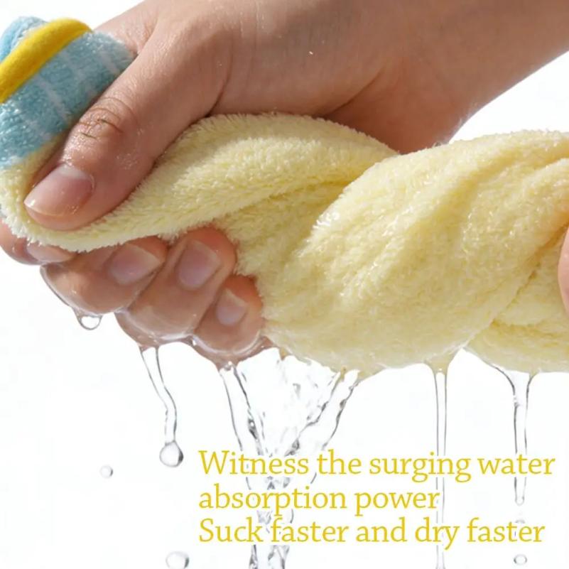 Cute Quick-drying Dog Bathrobe Absorbent Soft Puppy Robe Nightwear Pet Bathing Supplies Dog Towel For Small Large Dog