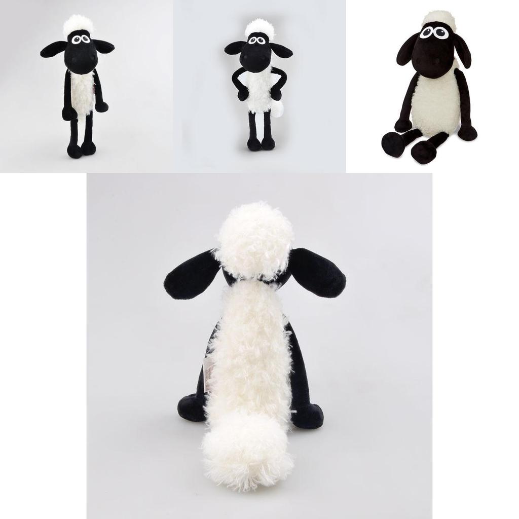 Adorable Cartoon Shaun The Sheep Plush Cuddly Soft Stuffed Toy Ideal For Kids