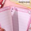 Cute KT Cat A7 Magnetic Coil Foldable Pocket Notebook - 100g Thickened Paper, Cartoon Design