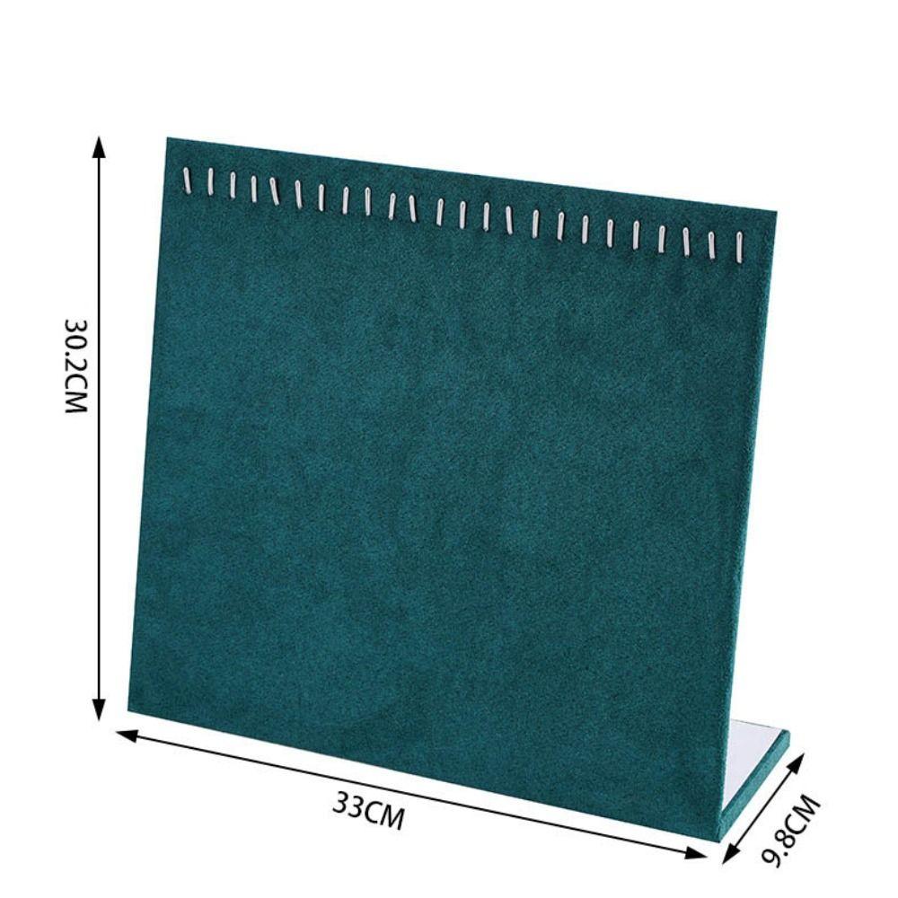 Raft mare pentru expunerea colierelor, suport suspendat pentru colecția de bijuterii, panou util pentru expunerea brățărilor