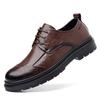 Summer hollow big head leather shoes men's British soft sole formal wear men's shoes wedding shoes men's casual shoes 2025