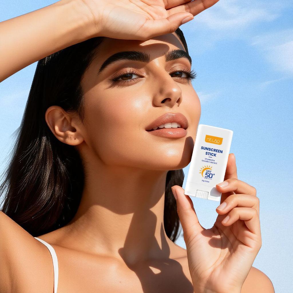 SPF50 Sunscreen Stick 15g Solid Sunscreen UV Protection Portable Outdoor Sunscreen Travel Size