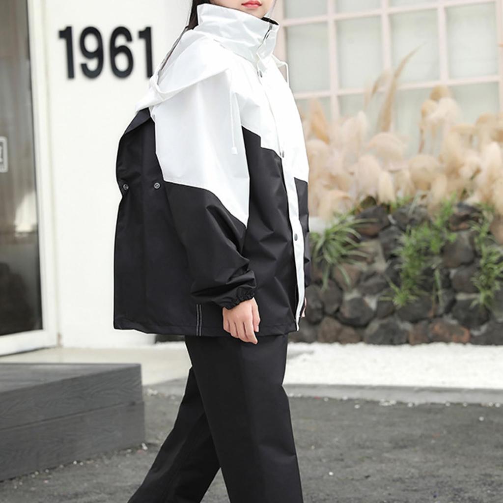 Raincoat for Top and Bottom Suitable for School Super Water Rain Rainy Season Elementary School Middle School Outdoor [Suyamy] Kids, Set, Bags,