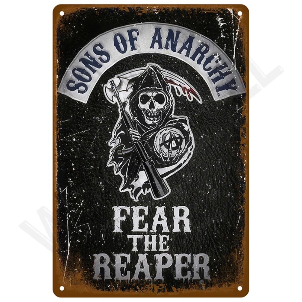 Retro Tin Signs - Luxury Metal Vintage Posters Art Wall Decor for Home/Living Room/Bar