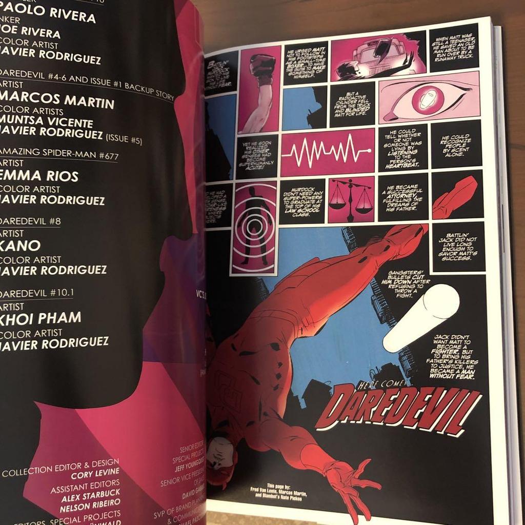 [USED] Daredevil by Mark Waid - Volume 1 (English Book)