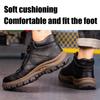 Labor Protection Shoes Men's Welder Shoes Steel Toe Anti-smashing and Puncture Prevention Men's Shoes Spark Resistant Safety Protection