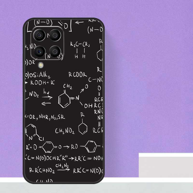 Biology Chemistry Case For Samsung Galaxy M31 M16 M36 M56 M33 M53 M13 M12 M32 M52 M20 M15 M55 M14 M35 M34 M54
