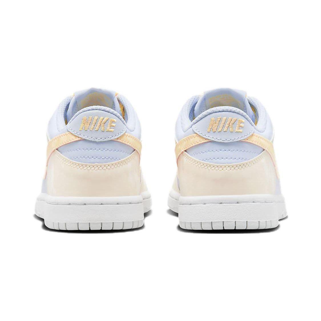 Детские кроссовки Nike Dunk Low PS Melon Tint Cream Pale-Ivory Football-Grey FB9108-100 28 — фото 5