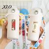 Christmas Party Souvenir Decals Sealing Stickers, Self-adhesive Decorative Labels, Coated Paper Easy Tear Gift Stickers Roll for Envelope Seals