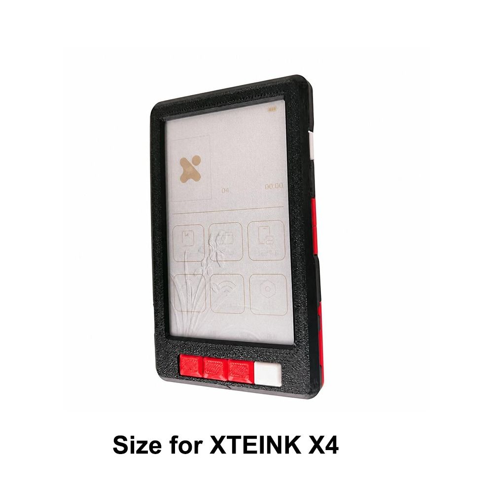 Shockproof E-Reader Case Anti-Scratch Portable Cover for XTEINK X4 E-Reader Protection