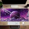 Large Multi-Size Non-Slip Rubber Base Cosmic, Nebula, Planetary Mouse Pad, Stitched Edges Keyboard Desk Mat for School, Office, Home, Gift f