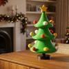 Detachable Rotating Christmas Tree PLA Christmas Tree Stress Relief Toy  for Home Decor
