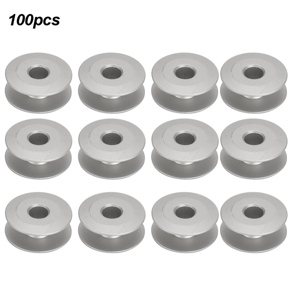 Aluminum Metal Bobbins Sturdy Heavy Duty Sewing Machine Bobbins Industrial Precision Replacement Bobbins Industrial Sewing