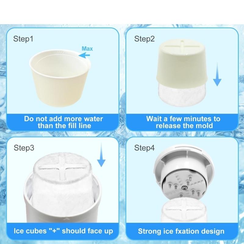 Ice Crusher Accessory for Kitchen Stand Mixer Replacement Parts Ice Shaver Attachment Home Snow Cone Maker Accessories