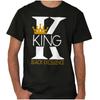 Black Excellence King Crown Positive Saying Mens Casual Crewneck T Shirts Tees