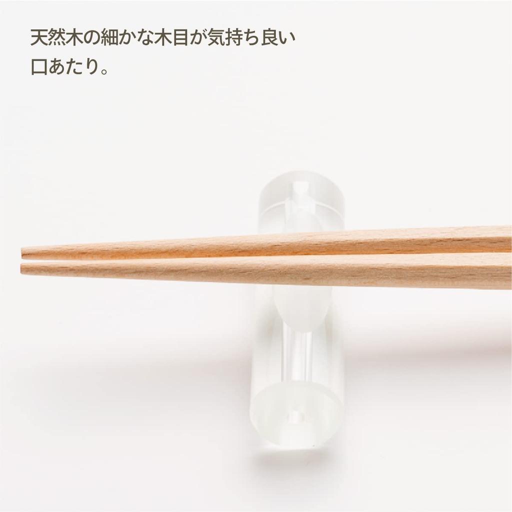 Chopsticks Matsukan Natural Wood Hexagonal Sakura 18cm For Children Made In Japan Natural Wood