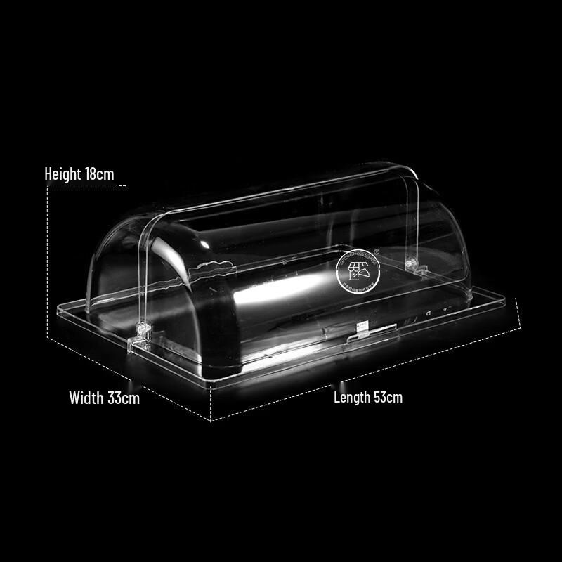 Большой двусторонний поднос-витрина для шведского стола