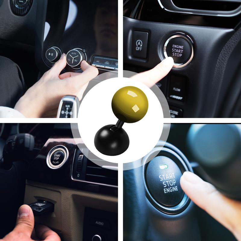 Auto Knopf Starthebel Wippendesign Zinklegierung Startknopfabdeckung Einzigartiges Autozubehör Autoteile Autoinnendekor