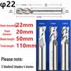 Guiyang Xiaohe DHZ High-Speed Steel 2/3/4-Flute Milling Cutter