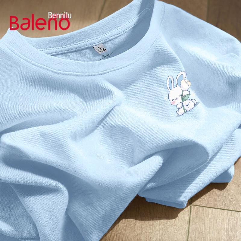 Baleno Women s Rabbit Graphic Cotton T-Shirt S