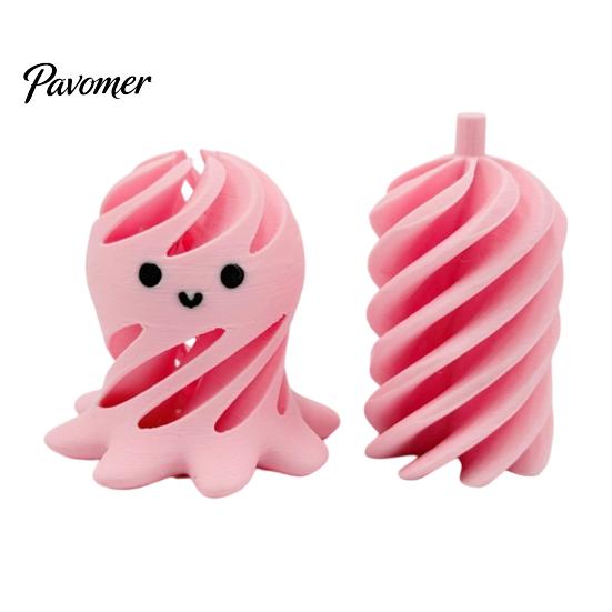 Relaxing Finger Motion Tool 3D Printed Fidget Toy with Animal/Witch Hat/Pumpkin/Corn Designs, Creative Spiral Toy, Spinner Sensory for Kids