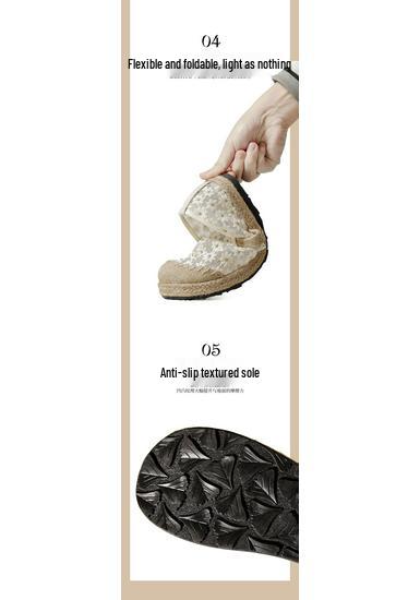 Women's Ethnic Round-Toe Cloth Slippers, Elegant Floral Embroidery, Mesh Retro Style, W005 Summer Collection.