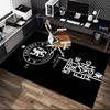 [Chelsea FC Teppich mit Aufdruck] Rutschfester Büroteppich, Gemütlicher Teppich für Wohnzimmer, Weiche Matte für Sofa/Stuhl im Zuhause
