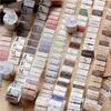 Label Element Series Vintage English Text Tag Landscape Tape Creative DIY Journal Material Collage Scrapbooking Stationery