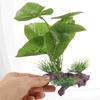Fish Tank Artificial Water Plants Terrarium Aquarium Pots Decorations Plastic Live Small