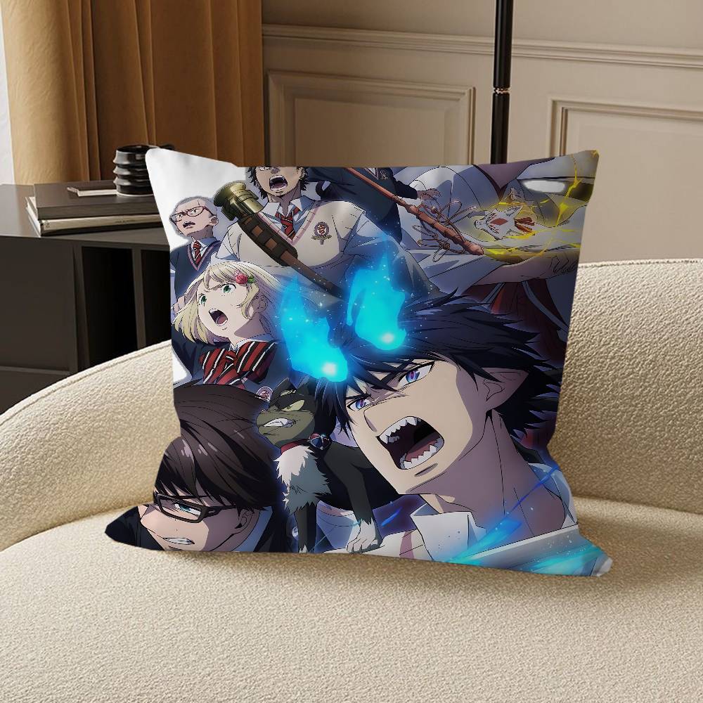 Anime Blue-Exorcist Pillow Anime Pillow Sofa Bed Head Pillow Cover Cushion Cover 45x45 Cm Fashion