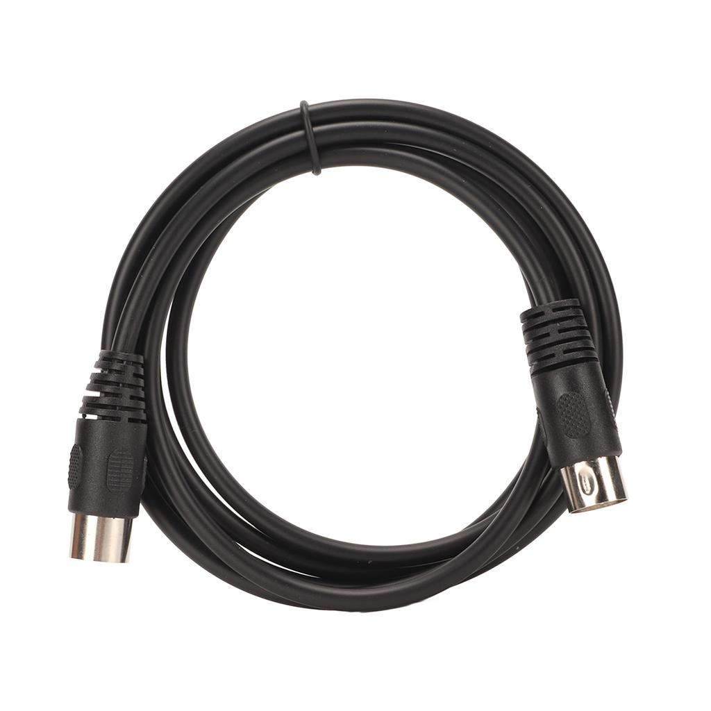 8 Pin Din Male to 6 Pin Din Male Cable Plug and Play Sound Data Signal Connection Cable 5.9ft