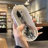 Stainless Steel Spoon Fork Set Short Handle Children'S Tableware Household Baby Food Spoon Soup Spoon