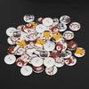 100pcs 100 Pcs Pack Wood Buttons 20mm Size Cartoon Animal Buttons Sewing Buttons  DIY Home Decor