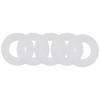 Seal Washer Standard Flush Toilet Tank Accessories 5pcs