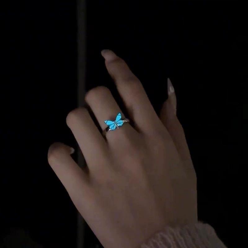 Zářivý motýlí náhrdelník a náramek Elegantní šperky Dárková sada Pro ni K narozeninám Výročí Dárek