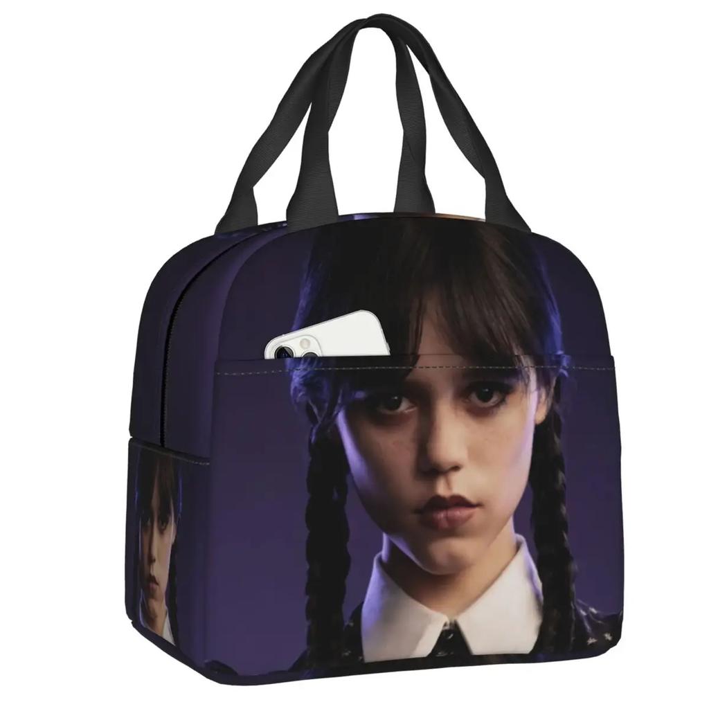 Insulated Lunch Bags for Camping Travel Comedy Horror TV Leakproof Thermal Cooler Lunch Box Women Children