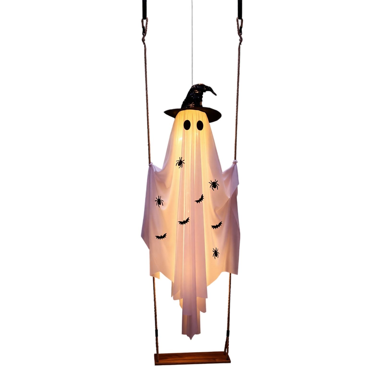 Halloween Witch Swing for Outdoor Decor One Size