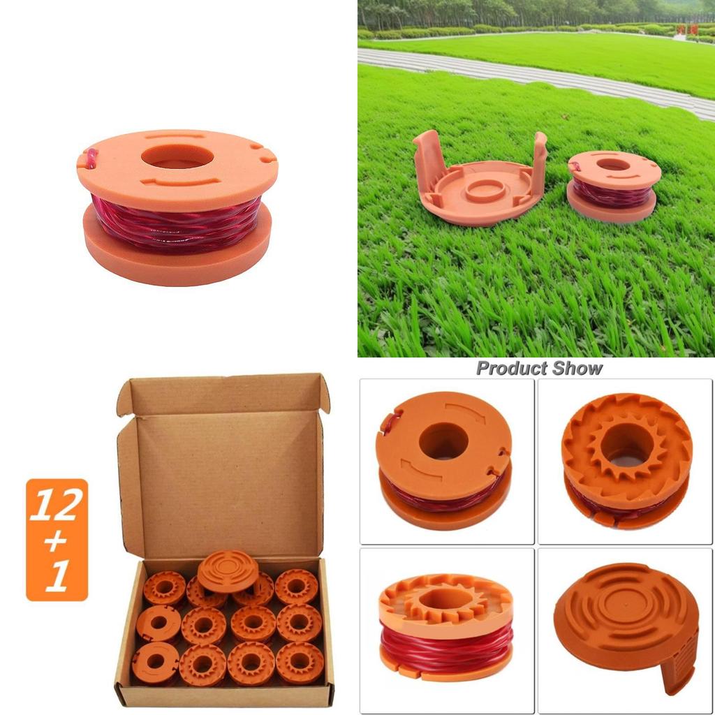 Worx Wa0010 Replacement Cutting Line Spool For Trimmer With Durable Construction For Yard Work