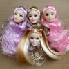 1/6 Bebek Başları Asyalı Yüz Kalıbı Moda Sevimli Süper Beyaz Cilt Tonu Kendin Yap Oyuncaklar Doğum Günü Hediyeleri