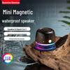 Newmine M66 Portable Magnetic Bluetooth Speaker with Ambient Light & Phone Stand CN plug (adapter included)