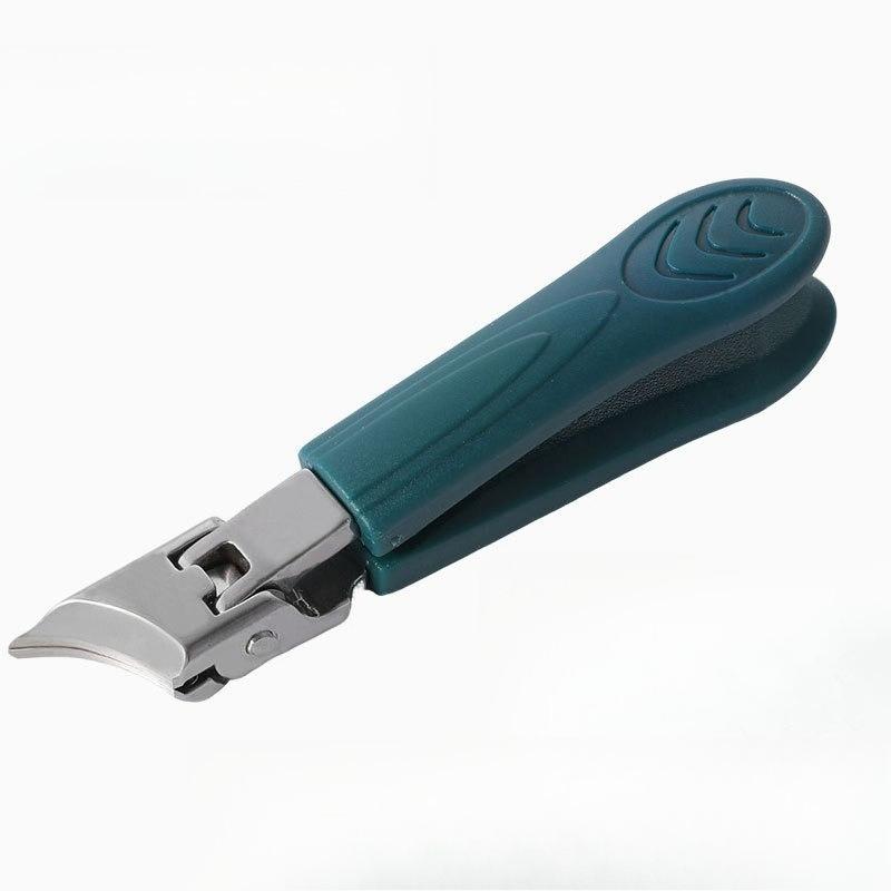 

1 high-precision trimmer for thick and inlaid nails, special nail clippers for thick nails зелений