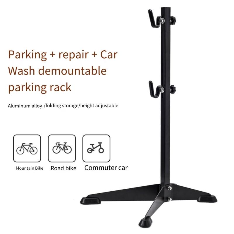 Convenient Repairing Bicycles Stand Bike Display Stand Garage Bike Holder for Convenient Repairing, Parking, and Washing
