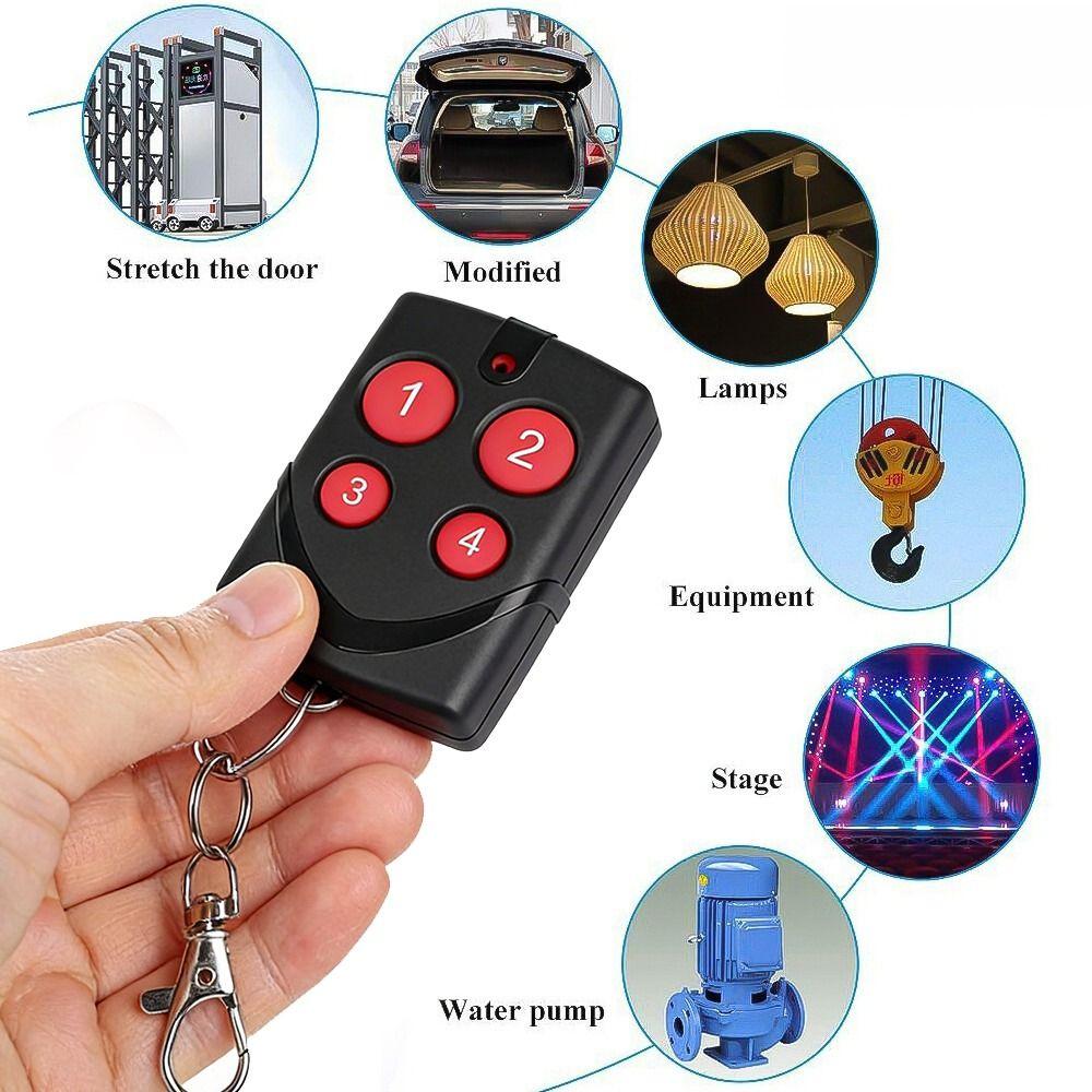 Automatic Cloning Automatic Cloning Controller 4 Keys Remote Control  Garage Door Opener