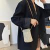 Crossbody Bag Women Durable Lightweight Trendy Purse Shoulder Bag Women Woven Handbag for Beach Dating Summer