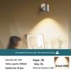 Rechargeable Motion-Activated Voice-Control Wall Spotlight