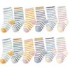 6 Pairs Cotton Ankle Socks For Toddlers And Toddlers Soft Warm Comfortable Neutral Baby Socks