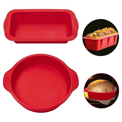 Molde para Pastel Molde de Silicona Pastelería Pan Molde para Pastel Moldes para Hornear Bandeja Antiadherente 3D Forma de Silicona Tapete para Hornear Herramientas Accesorios de Pastelería