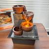 Desktop Small Fountain Water Ornament - Decorative Gift & Purification Handicraft